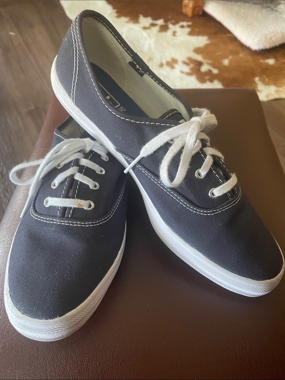 Keds Champion Originals Lace Up Navy Blue 7.5